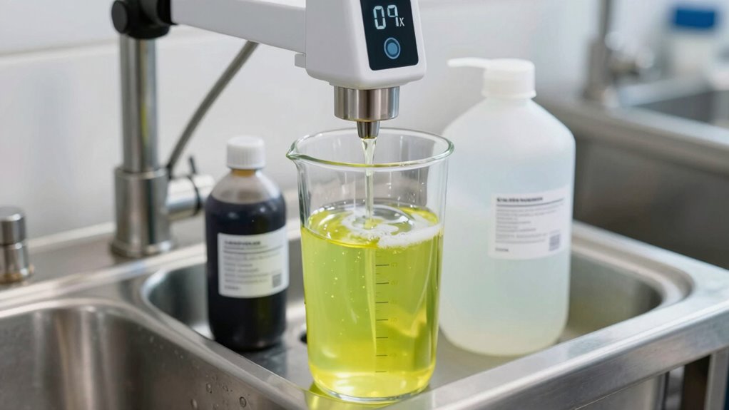 ensure accurate chemical dilution