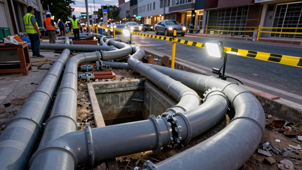 ensure safe sewer connections