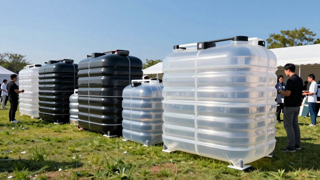 event ready collapsible water tank