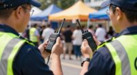 event staff radio coordination