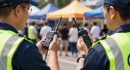event staff radio coordination