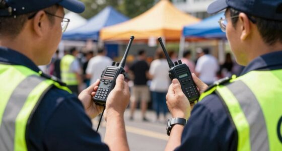 event staff radio coordination