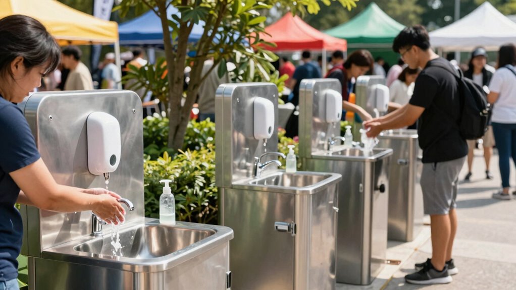 handwashing station features checklist