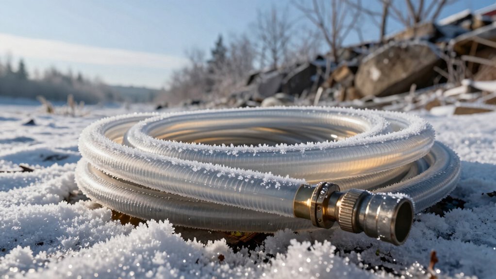 heated hoses ensure year round water