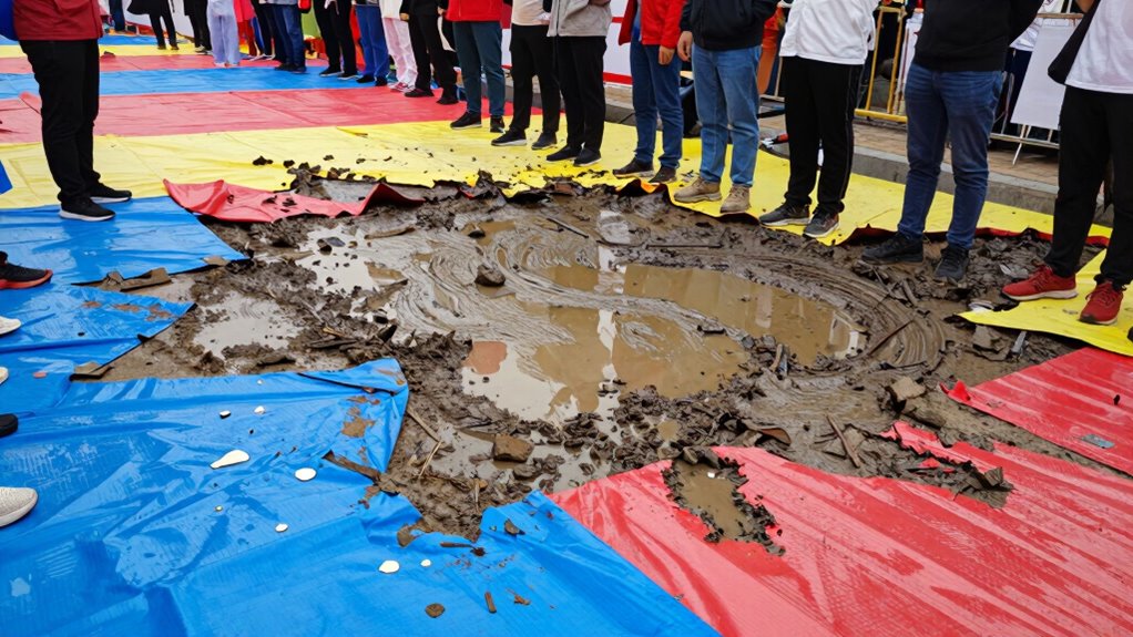 improper drainage causes flooding