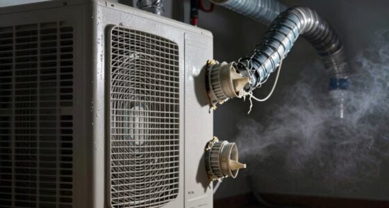 improper ducting wastes cold
