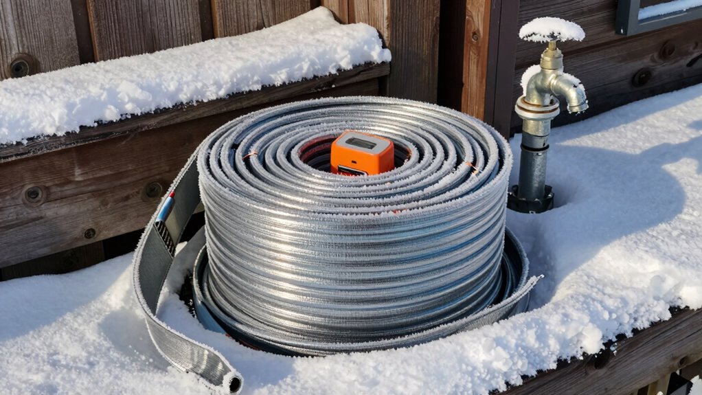 insulate drain protect outdoor pipes