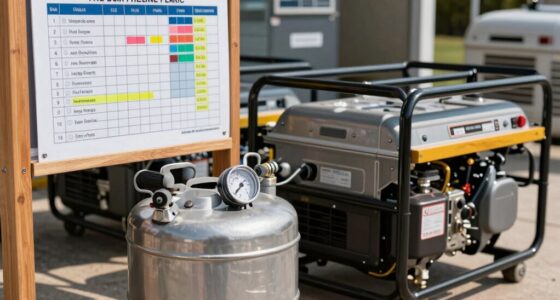 maintain adequate generator fuel