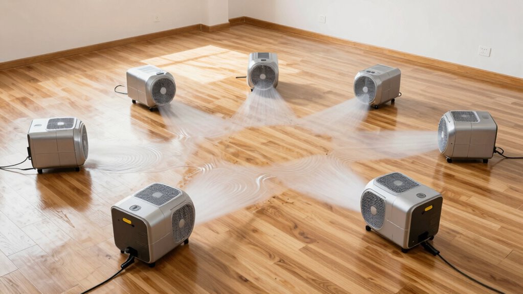 optimal air mover placement