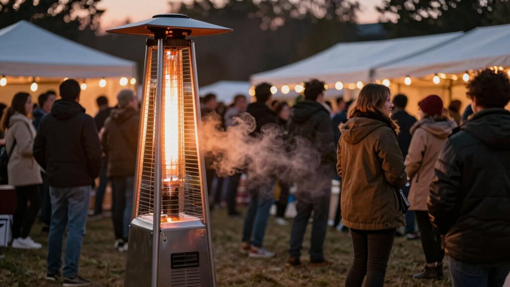 outdoor event heating essentials