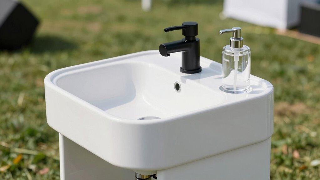portable sink station considerations