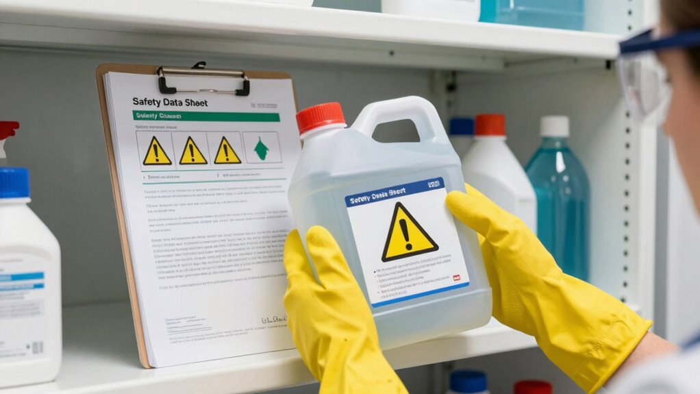 proper chemical handling procedures