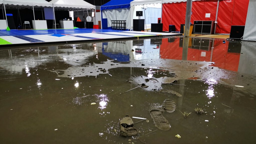 proper ground drainage preparation