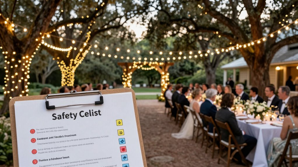 safe outdoor string lighting