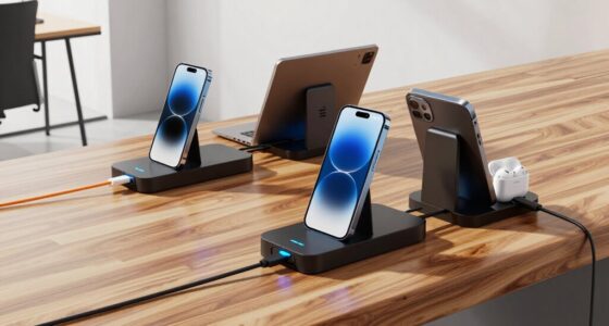 staff gear charging setup