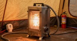 tent heater ventilation safety