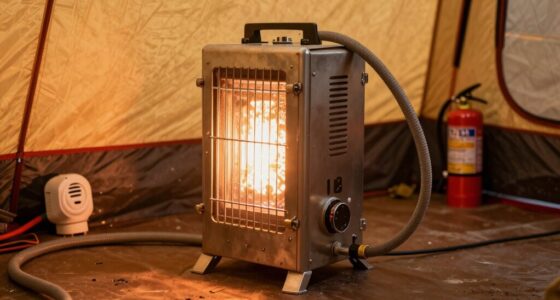tent heater ventilation safety