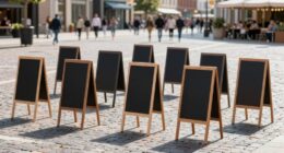 top 15 chalkboard sign stand commercials