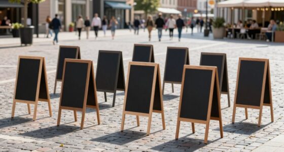 top 15 chalkboard sign stand commercials