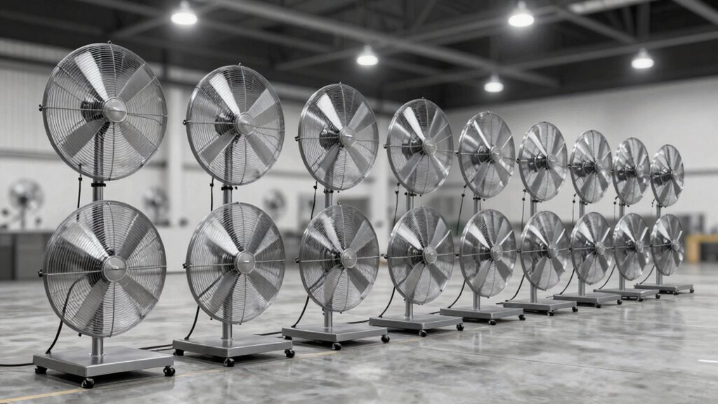 top 30 inch commercial pedestal fans