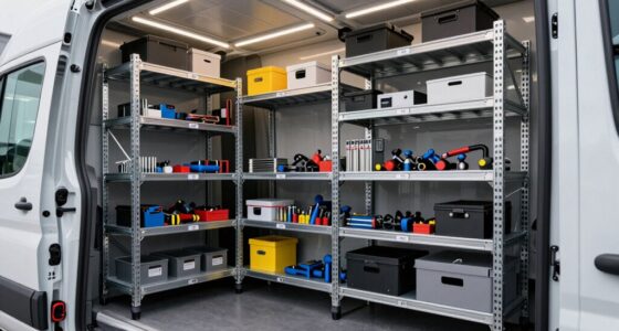 top cargo van shelving options