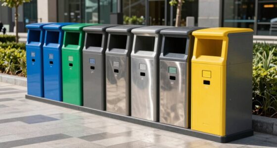 top commercial outdoor recycling stations