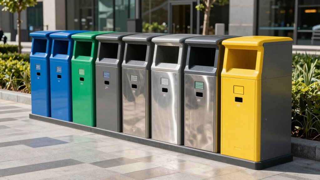 top commercial outdoor recycling stations