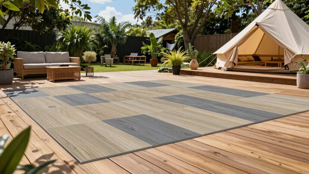 top composite deck tiles