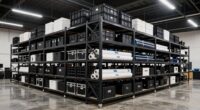 top event storage shelving