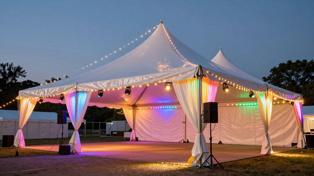 top event tent lighting kits