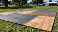 top grass event flooring