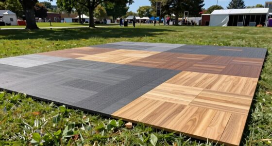 top grass event flooring