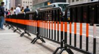 top heavy duty crowd barricades