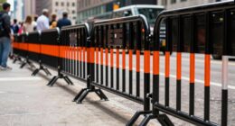 top heavy duty crowd barricades