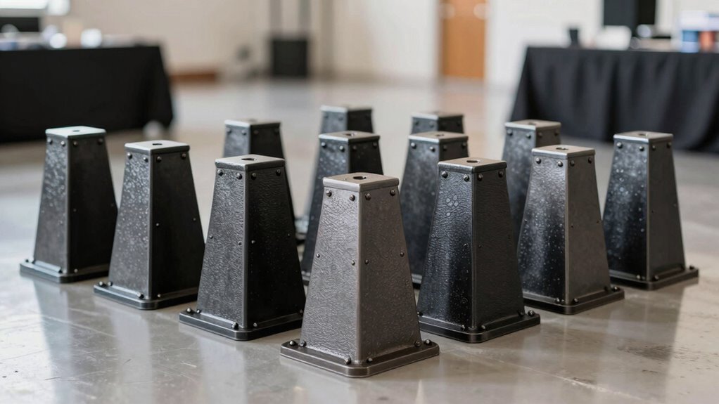 top heavy duty drape bases