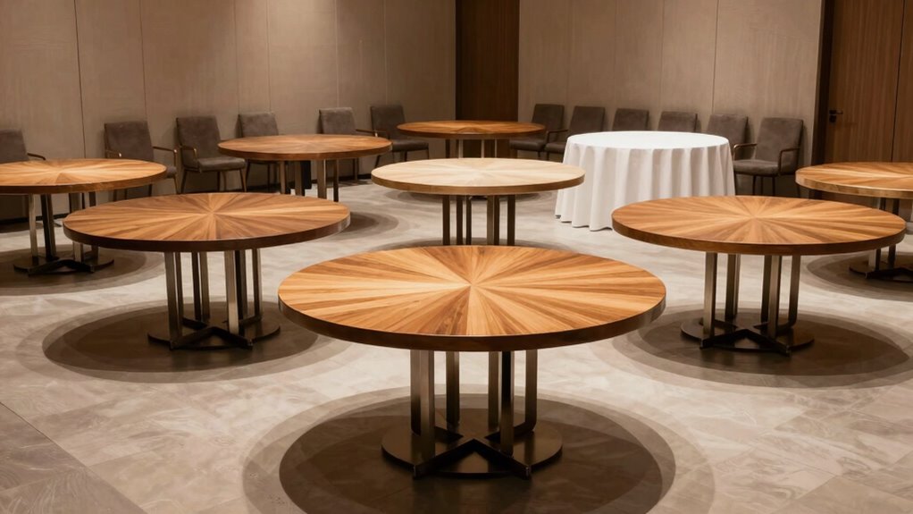 top heavy duty round tables