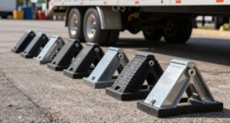 top heavy duty trailer chocks