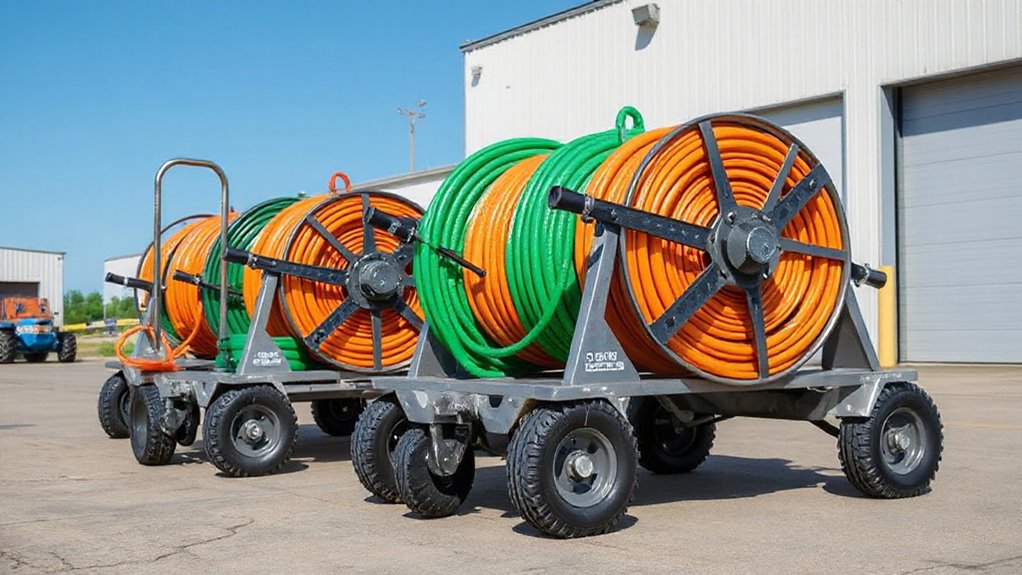 top heavy duty water hose reels
