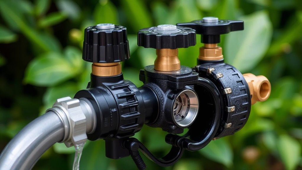 top hose backflow preventers