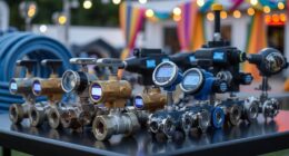 top hose water flow meters