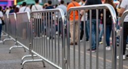 top interlocking crowd barricades