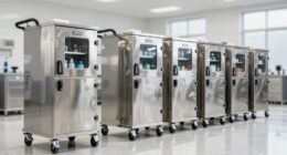 top locking janitor carts