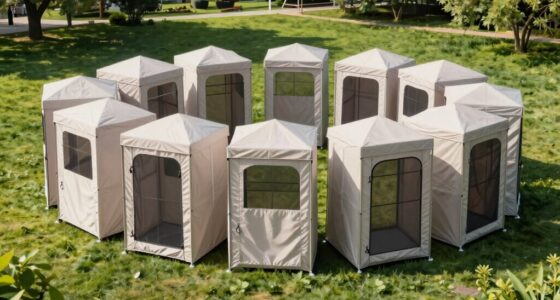 top modular privacy tents