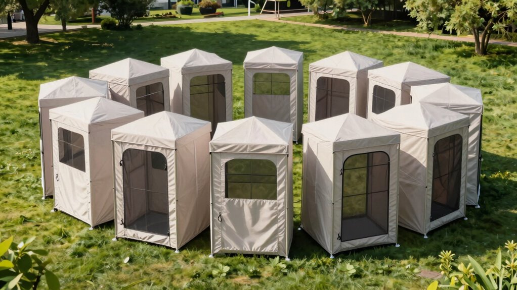 top modular privacy tents