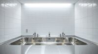 top multi user stainless steel sinks