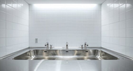 top multi user stainless steel sinks