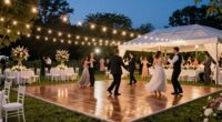 top outdoor wedding dance floors