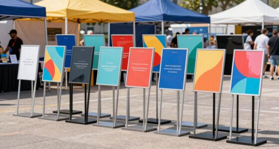 top portable event sign systems