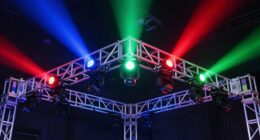top portable lighting trusses