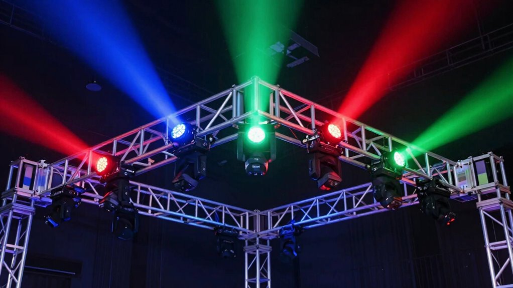 top portable lighting trusses